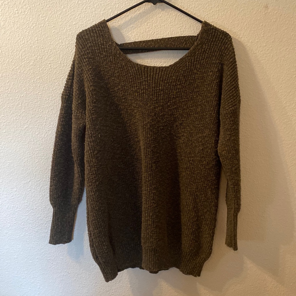 Torrid Lace Up Back Sweater Size 1(1x)